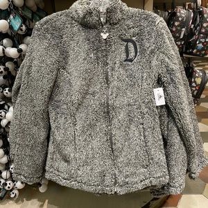 disney plush fleece jacket